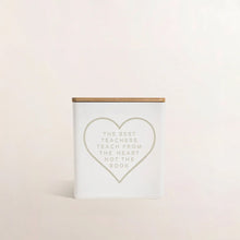 Load image into Gallery viewer, The Best Teachers Candle - White