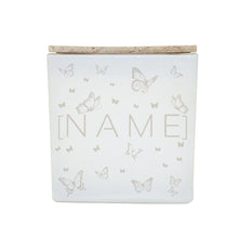 Load image into Gallery viewer, Butterfly Name Candle - White
