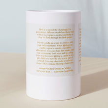 Load image into Gallery viewer, Birth Blessing Candle