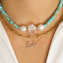 Load image into Gallery viewer, Script Name Diamond Necklace