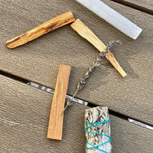 Load image into Gallery viewer, Inhale Good Shit Exhale Bullshit Smudge Kit - Black