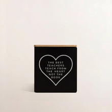 Load image into Gallery viewer, The Best Teachers Candle - Black
