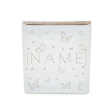 Load image into Gallery viewer, Butterfly Name Candle - White

