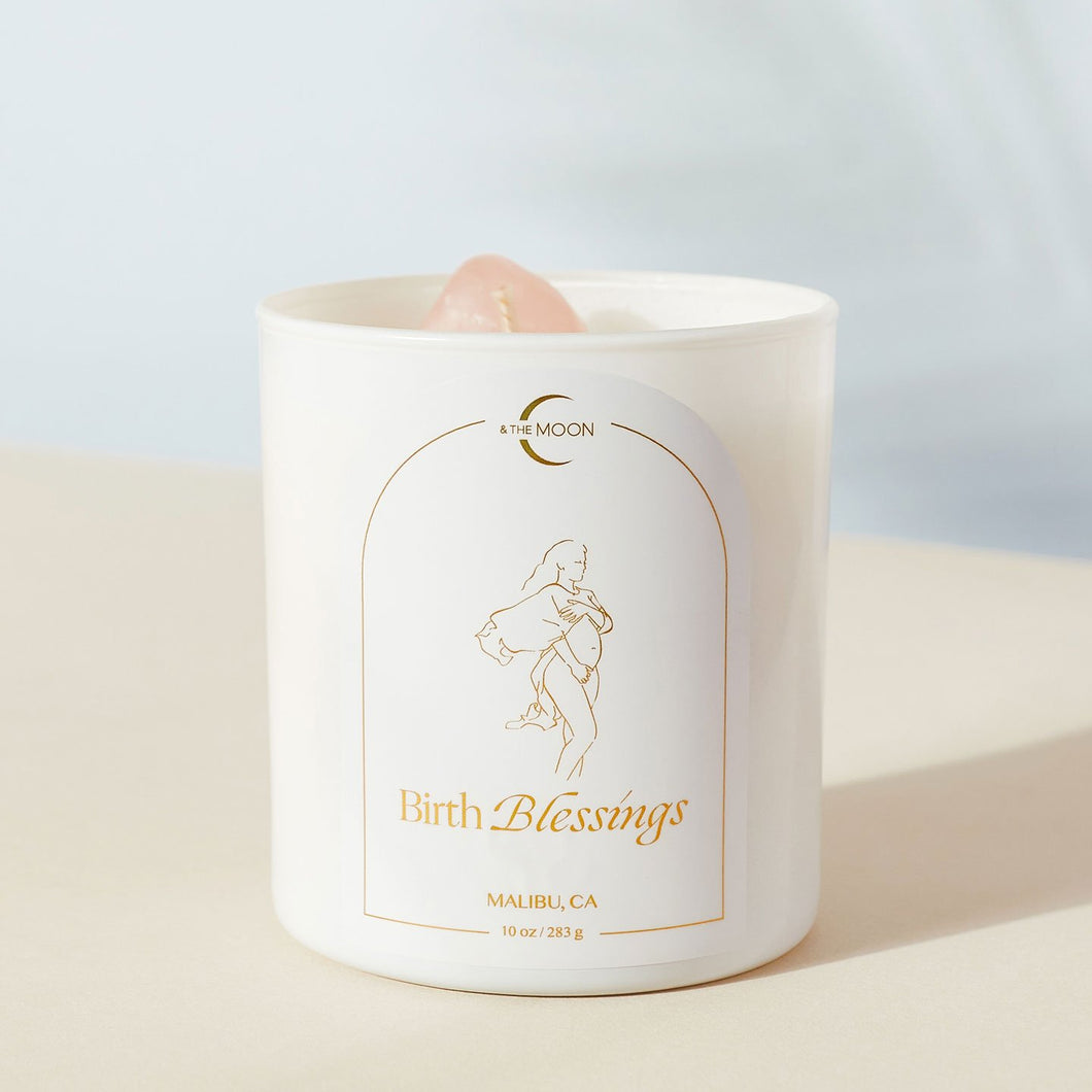 Birth Blessing Candle