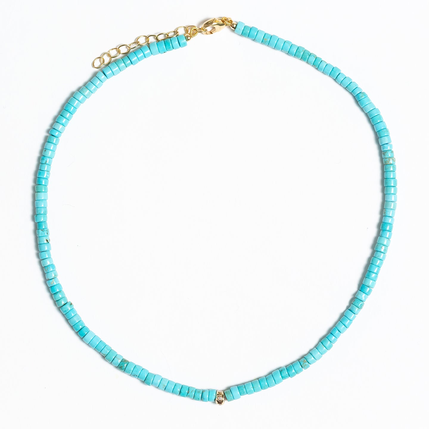 5mm Gold Beaded Necklace – Sophia James Designs
